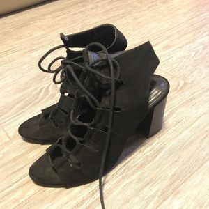 Lace up heels